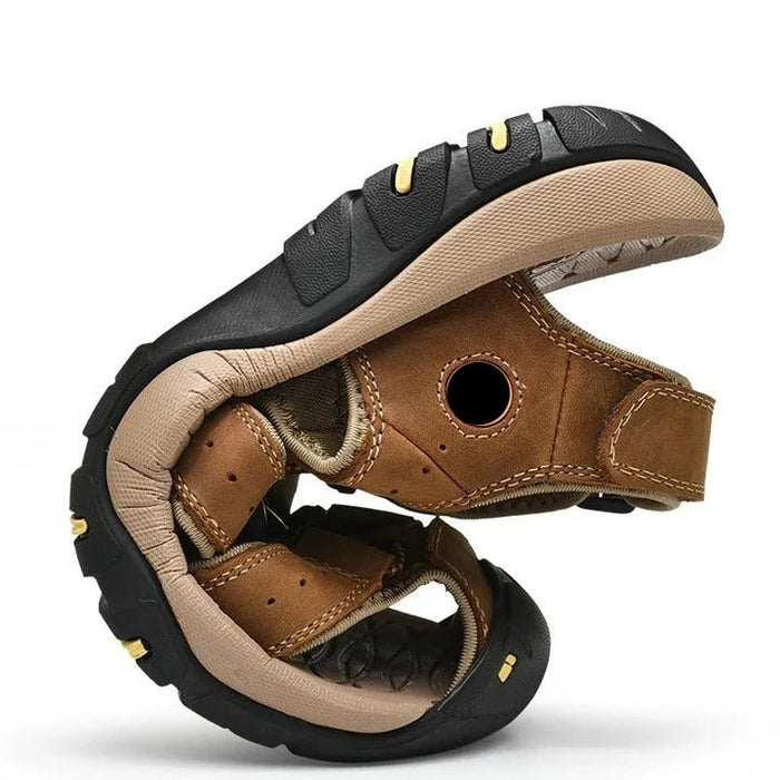 Men's Slip - On Summer Sandals – Elastic Band, Cushioned Sole & Textured Rubber Grip - Monsta Online