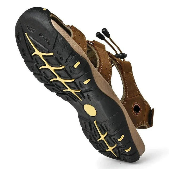 Men's Slip - On Summer Sandals – Elastic Band, Cushioned Sole & Textured Rubber Grip - Monsta Online