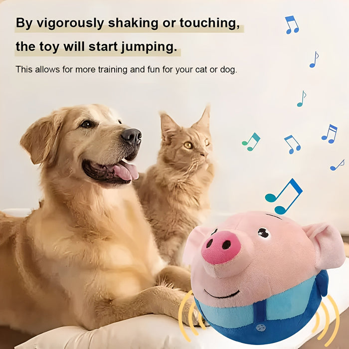 Dog & Cat Interactive Toy Ball – Touch Activated Music, Motion & Remote Control - Monsta Online