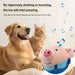 Dog & Cat Interactive Toy Ball – Touch Activated Music, Motion & Remote Control - Monsta Online