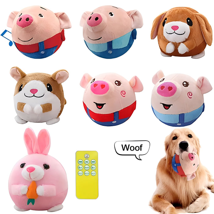 Dog & Cat Interactive Toy Ball – Touch Activated Music, Motion & Remote Control - Monsta Online
