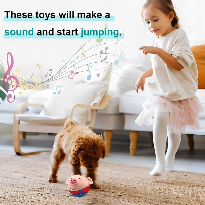 Dog & Cat Interactive Toy Ball – Touch Activated Music, Motion & Remote Control - Monsta Online