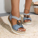 Women's Slip - On Wedge Sandals – Arch Support & Cushioned Insole - Monsta Online