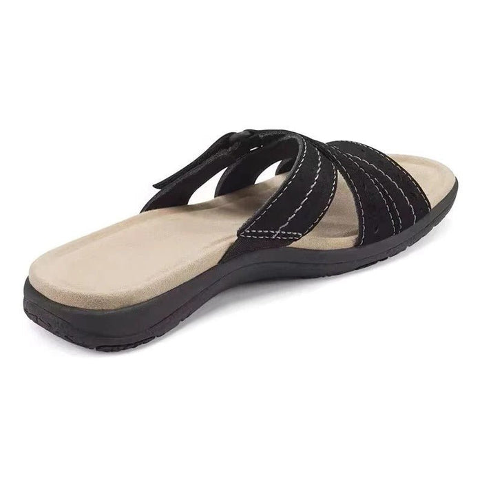 Women's Summer Walking Sandals – Adjustable Hook & Loop Strap - Monsta Online