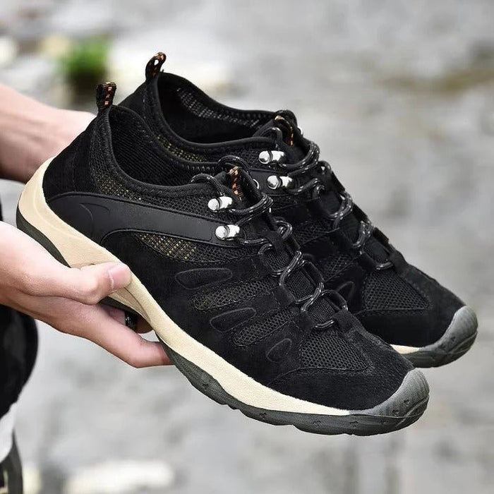 Men's Waterproof Hiking Shoes – All - Terrain Grip, Reinforced Toe Cap & Breathable Mesh - Monsta Online