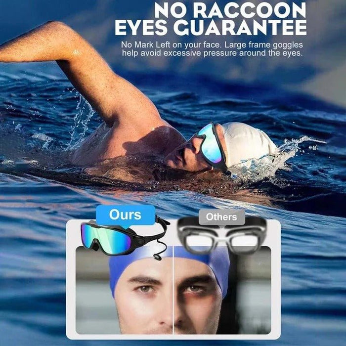 Anti - Fog Swimming Goggles – Wide Angle Lens, Silicone Seal & UV Protection - Monsta Online