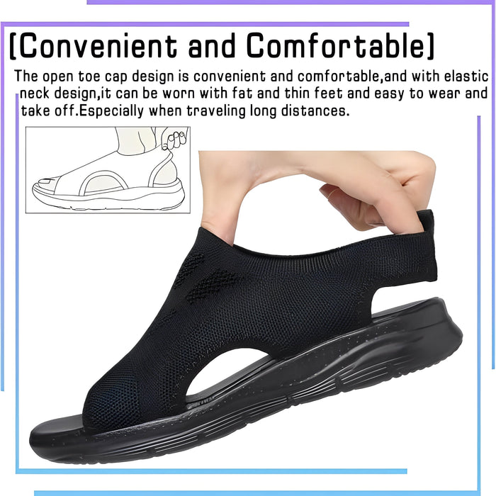 Women's Orthopedic Sport Sandals – Memory Foam, Arch Support & Breathable Mesh - Monsta Online