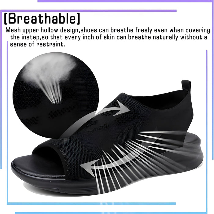 Women's Orthopedic Sport Sandals – Memory Foam, Arch Support & Breathable Mesh - Monsta Online
