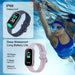 Women's Waterproof Fitness Smartwatch – IP68, Magnetic Charging & Health Tracker - Monsta Online