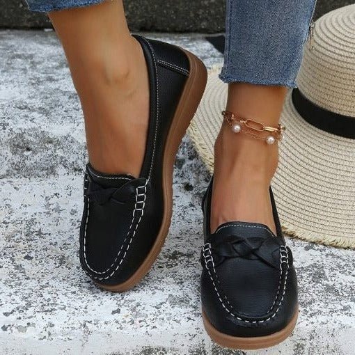 Women's Slip - On Walking Loafers – Wide Toe Box, Arch Support & Non - Slip Sole - Monsta Online