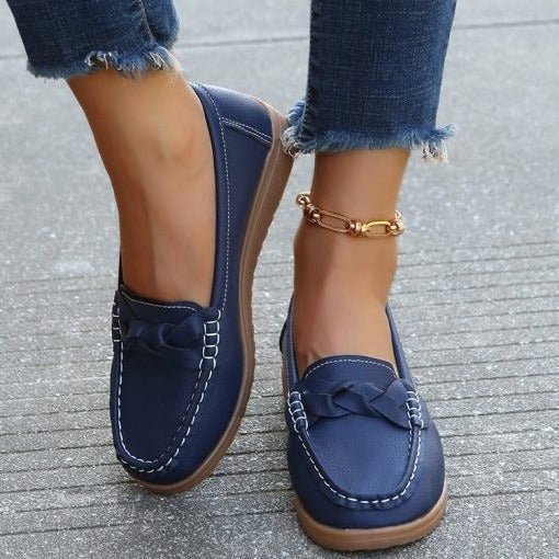 Women's Slip - On Walking Loafers – Wide Toe Box, Arch Support & Non - Slip Sole - Monsta Online