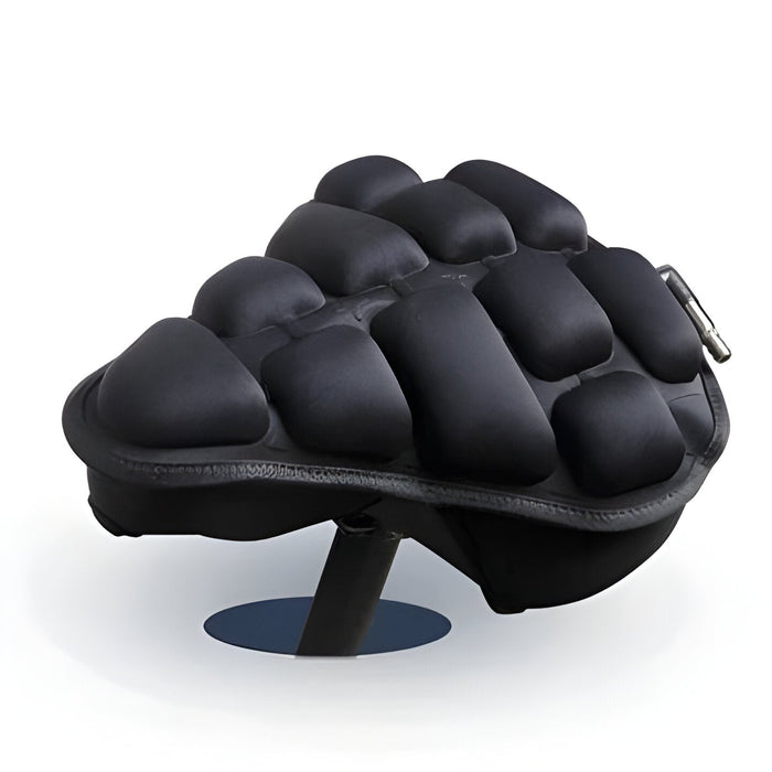 Inflatable 3D Bike Seat Cushion – Air - Padded Shock Absorption & Universal Fit Cover - Monsta Online