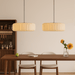 Rendara Silk Pendant Light – Luxury Pleated Fabric Hanging Lamp - Monsta Online