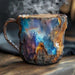 Elegant Crystal Mug – Geode - Inspired Luxury Drinkware - Monsta Online