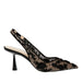 Tabitha Slingback Heels – Luxury Beaded Lace Pumps for Women, Elegant & Comfortable - Monsta Online