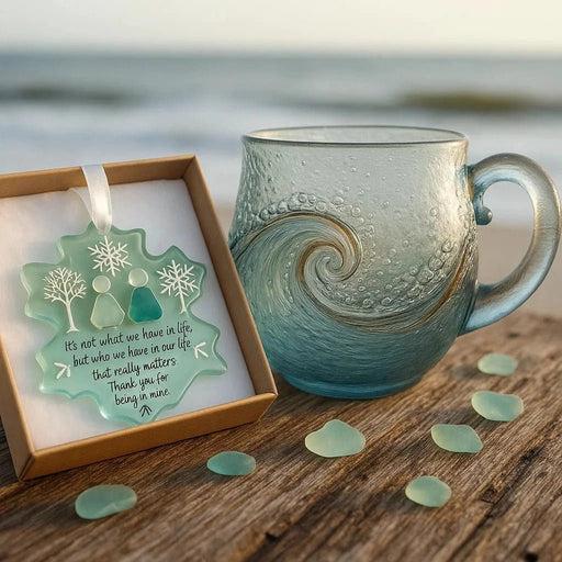 Artisan Ocean Wave Mug – Handcrafted 3D Ceramic Gift Mug for Coffee & Tea Lovers - Monsta Online
