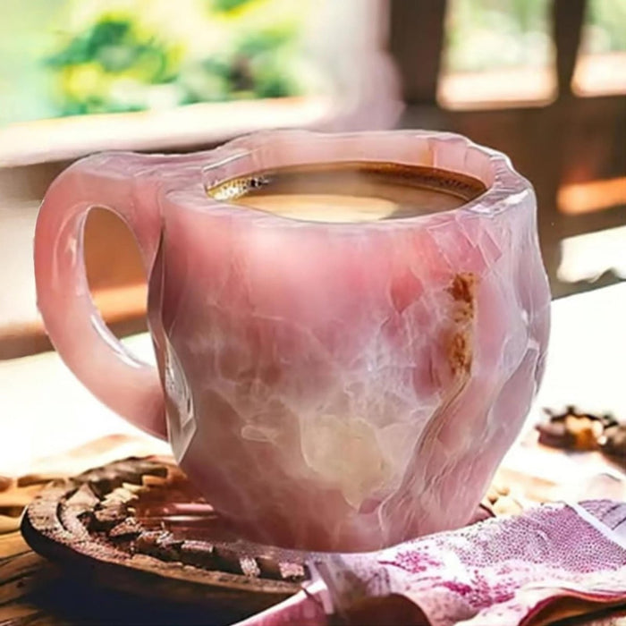 Elegant Crystal Mug – Geode - Inspired Luxury Drinkware - Monsta Online