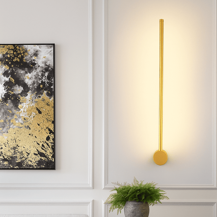 Linear Wall Light Fixture – Minimalist LED Iron & Acrylic Sconce for Dining Room, Bar & Living Room - Monsta Online