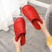Women's Comfortable Leather House Shoes – Lightweight & Stylish Slippers - Monsta Online