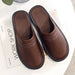Women's Comfortable Leather House Shoes – Lightweight & Stylish Slippers - Monsta Online