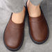 Women's Comfortable Leather House Shoes – Lightweight & Stylish Slippers - Monsta Online