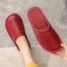 Women's Comfortable Leather House Shoes – Lightweight & Stylish Slippers - Monsta Online