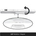 Maglite Pro™ Smart Light – Remote & Touch Control, 3 - Color Modes, 5 Brightness Levels, 30 - Hour Rechargeable LED - Monsta Online