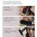 Glossify 5 - in - 1 Ionic Hot Air Brush – 1000W Blow Dryer Styler for Frizz - Free Salon Blowouts - Monsta Online