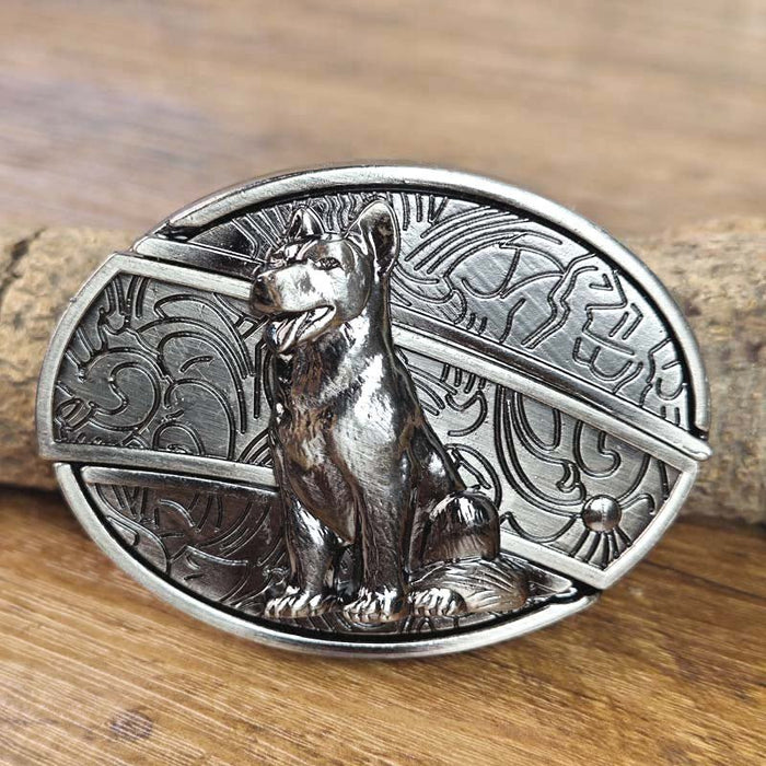 Men's Oval Cowboy Belt Buckle – Premium Metal Western Accessory for Rodeo - Monsta Online