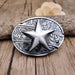 Men's Oval Cowboy Belt Buckle – Premium Metal Western Accessory for Rodeo - Monsta Online