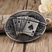 Men's Oval Cowboy Belt Buckle – Premium Metal Western Accessory for Rodeo - Monsta Online