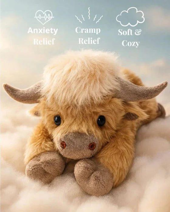 Moolette Highland Cow Plush Toy – Super Soft Huggable Stuffed Animal - Monsta Online
