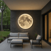 Moon Wall Lamp – Celestial LED Night Light for Bedroom, Living Room & Garden - Monsta Online