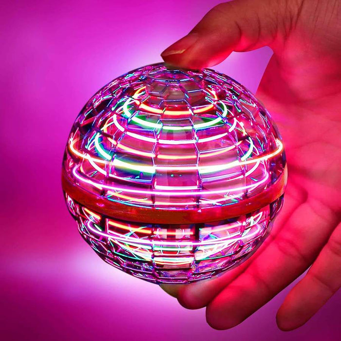 Premium Fly Orb Hover Ball - Interactive, LED Light - Up Fun for Kids - Monsta Online