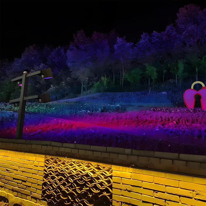 30W RGB Rainbow LED Outdoor Spotlight - Waterproof Tree & Landscape Lighting for Christmas - Monsta Online