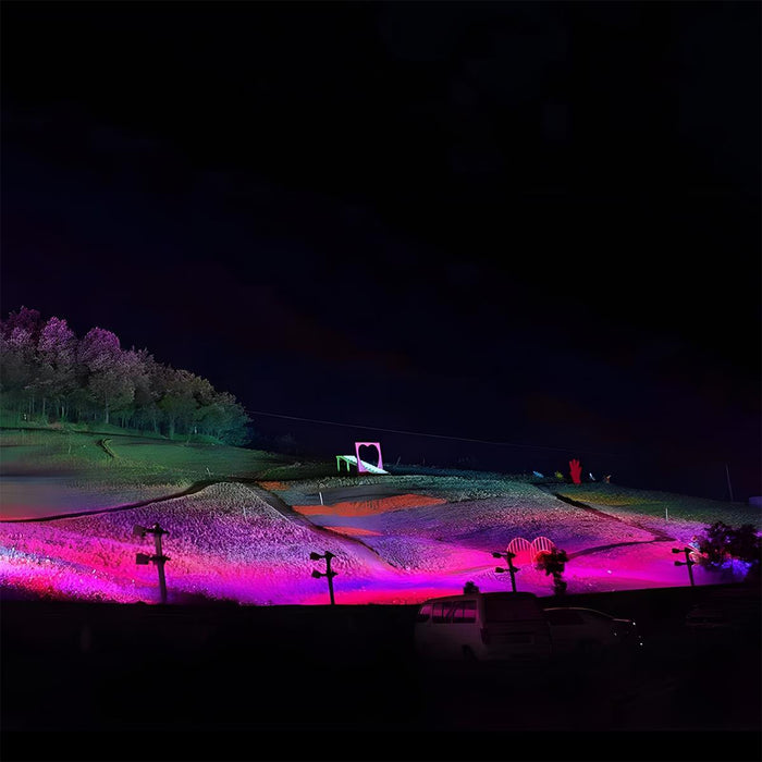 30W RGB Rainbow LED Outdoor Spotlight - Waterproof Tree & Landscape Lighting for Christmas - Monsta Online