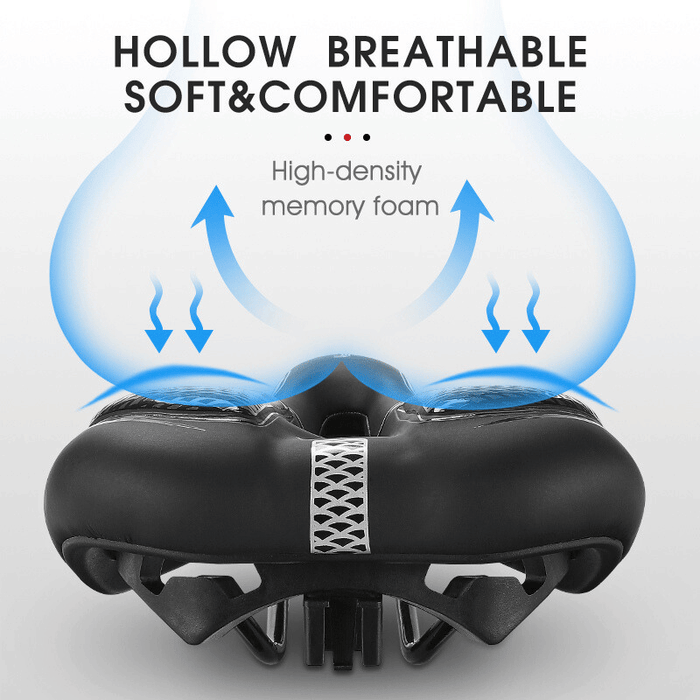 Ergonomic Padded Bike Seat with Foam Cushion for Ultimate Comfort - Monsta Online