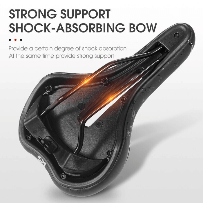 Ergonomic Padded Bike Seat with Foam Cushion for Ultimate Comfort - Monsta Online