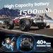 Pioneer 1:10 High - Speed 48Km/H RC Car – Off - Road Monster Truck for Kids & Adults - Monsta Online