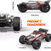 Pioneer 1:10 High - Speed 48Km/H RC Car – Off - Road Monster Truck for Kids & Adults - Monsta Online