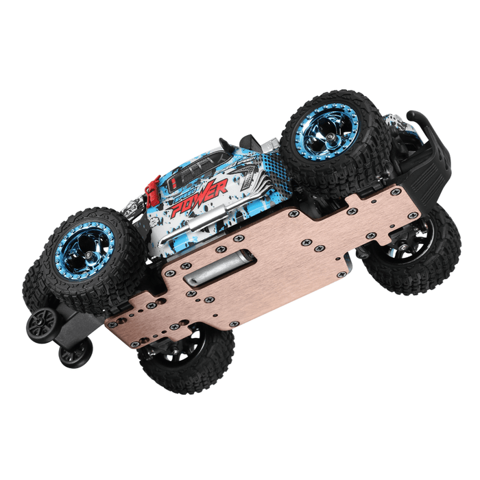 Power Pint: 1:28 Scale 4WD RC Mini Monster Car - Compact Toy Grade Remote Control Vehicle for Kids and Adults - Monsta Online