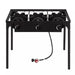 Portable 3 - Burner Propane Camp Stove with Removable Legs for Outdoor Cooking - Monsta Online