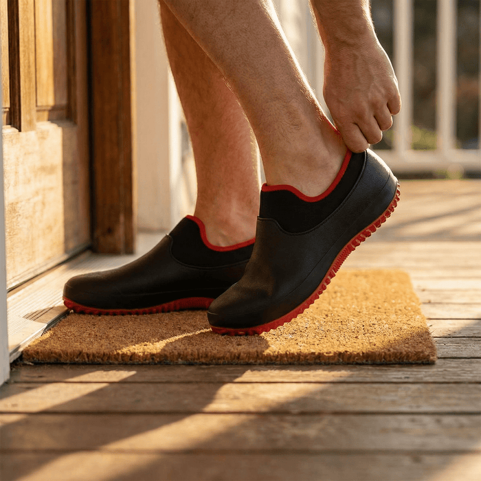 Men's Waterproof Slip - On Work Shoes – Non - Slip, Durable & Comfortable - Monsta Online