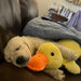 QuackyPaws Calming Duck Toy – Soft Plush Squeaky Stress Relief Toy for Puppies & Small Dogs - Monsta Online