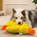 QuackyPaws Calming Duck Toy – Soft Plush Squeaky Stress Relief Toy for Puppies & Small Dogs - Monsta Online