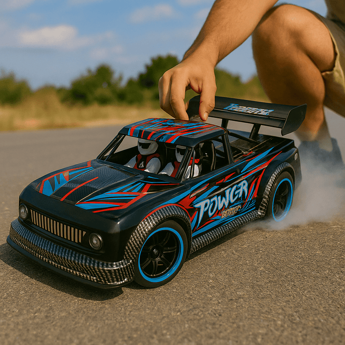 Power Pro: 1:10 4WD High - Speed Brushless RC Drift Truck With Dual Batteries - Monsta Online