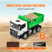 1:18 Scale RC Dump Truck Toy – 9CH Remote Control Construction Vehicle with Dual Batteries - Monsta Online