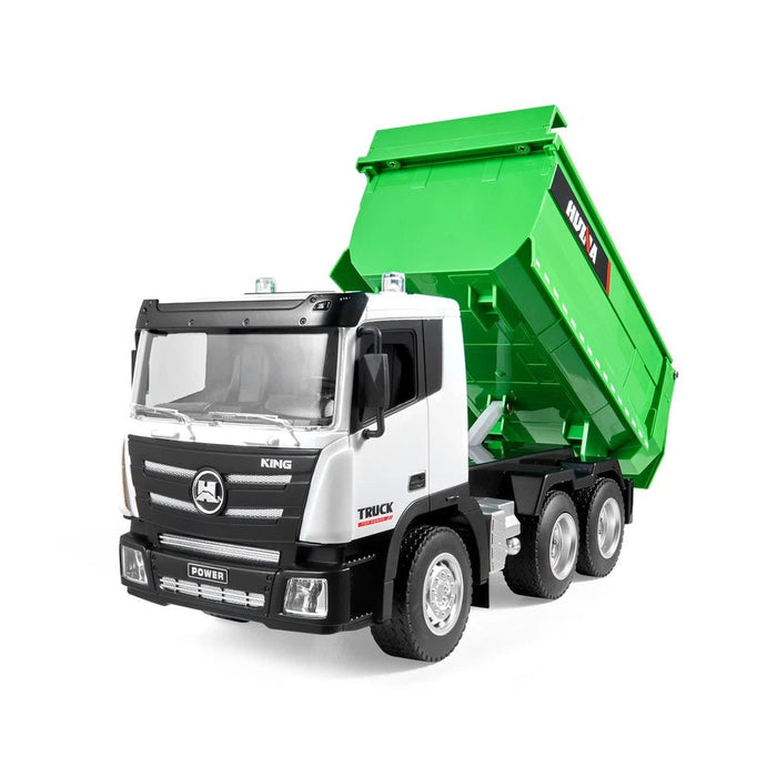 1:18 Scale RC Dump Truck Toy – 9CH Remote Control Construction Vehicle with Dual Batteries - Monsta Online