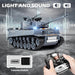 1:18 Scale German Tiger I RC Battle Tank - Remote Control, BB Shooter with Dual Batteries for Kids - Monsta Online