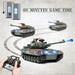 1:18 Scale RC Tank Russian T - 90 Remote Control Tank Model Battle Toys Military Shoots BBS with Dual Batteries for Kids - Monsta Online